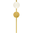 Modern European furniture - White Glass Sphere Wall Lamp - www.oroatrade.com