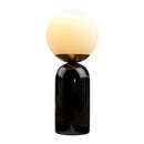 Modern European furniture - Marble White Glass Table Lamp - www.oroatrade.com