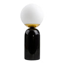 Modern European furniture - Marble White Glass Table Lamp - www.oroatrade.com