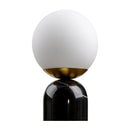 Modern European furniture - Marble White Glass Table Lamp - www.oroatrade.com