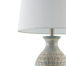 Hospitality furniture - Gray Ceramic Accent Table Lamp - www.oroatrade.com