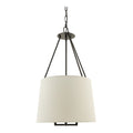 Hospitality furniture - White Linen Chandelier - www.oroatrade.com