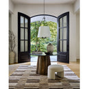 Hospitality furniture - White Linen Chandelier - www.oroatrade.com