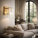 Hospitality furniture - Glass Pyramid Wall Lamp - www.oroatrade.com