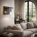 Hospitality furniture - Glass Pyramid Wall Lamp - www.oroatrade.com