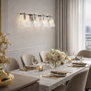 Hospitality furniture - 4-Light Glass Pyramid Wall Lamp - www.oroatrade.com