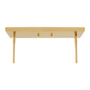 Modern European furniture - 6-Light Clear Glass Linear Chandelier - www.oroatrade.com