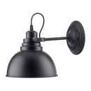 Hospitality furniture - Black Metal Dome Wall Lamp - www.oroatrade.com