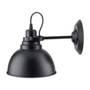 Hospitality furniture - Black Metal Dome Wall Lamp - www.oroatrade.com