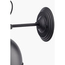 Hospitality furniture - Black Metal Dome Wall Lamp - www.oroatrade.com