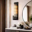 Hospitality furniture - Iron Framed Glass Wall Lamp - www.oroatrade.com