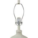 Hospitality furniture - Painted White Ceramic Table Lamp - www.oroatrade.com