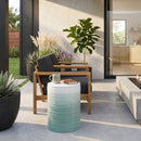 Modern European furniture - Ceramic Cylindrical Outdoor Stool - www.oroatrade.com