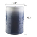 Modern European furniture - Ceramic Cylindrical Outdoor Stool - www.oroatrade.com