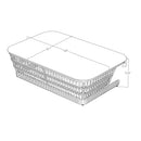 Contract furniture - Cream Aluminum Outdoor Coffee Table - www.oroatrade.com