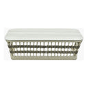 Contract furniture - Cream Aluminum Outdoor Coffee Table - www.oroatrade.com