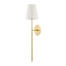 Contract furniture - White Linen Shade Wall Lamp - www.oroatrade.com