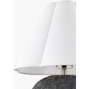 Contract furniture - Black Cement Accent Table Lamp - www.oroatrade.com