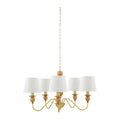 Modern European furniture - 5-Light Linen Classic Chandelier - www.oroatrade.com