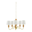 Modern European furniture - 5-Light Linen Classic Chandelier - www.oroatrade.com