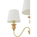 Modern European furniture - 5-Light Linen Classic Chandelier - www.oroatrade.com