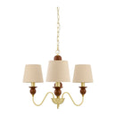 Modern European furniture - 3-Light Linen Classic Chandelier - www.oroatrade.com