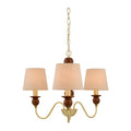 Modern European furniture - 3-Light Linen Classic Chandelier - www.oroatrade.com