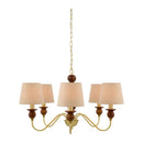 Modern European furniture - 5-Light Linen Classic Chandelier - www.oroatrade.com