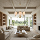 Modern European furniture - 3-Light Linen Classic Chandelier - www.oroatrade.com