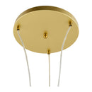 Contract furniture - 3-Light Linen Chandelier - www.oroatrade.com