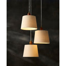 Contract furniture - 3-Light Linen Chandelier - www.oroatrade.com