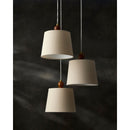 Contract furniture - 3-Light Linen Chandelier - www.oroatrade.com