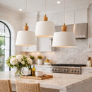 Contract furniture - 3-Light Linen Chandelier - www.oroatrade.com
