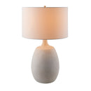 Hospitality furniture - White Cement Accent Table Lamp - www.oroatrade.com