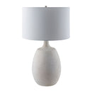 Hospitality furniture - White Cement Accent Table Lamp - www.oroatrade.com