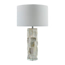Contract furniture - Cream Shell Accent Table Lamp - www.oroatrade.com