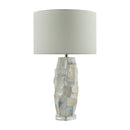 Hospitality furniture - Cream Inlaid Shell Table Lamp - www.oroatrade.com