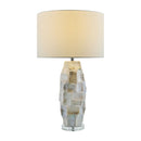 Hospitality furniture - Cream Inlaid Shell Table Lamp - www.oroatrade.com
