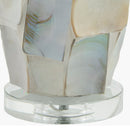Hospitality furniture - Cream Inlaid Shell Table Lamp - www.oroatrade.com