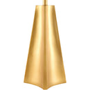 Hospitality furniture - Gold Faceted Base Table Lamp - www.oroatrade.com