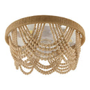 Contract furniture - Wooden Beads Cascade Chandelier - www.oroatrade.com
