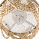 Contract furniture - Wooden Beads Cascade Chandelier - www.oroatrade.com