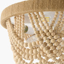 Contract furniture - Wooden Beads Cascade Chandelier - www.oroatrade.com