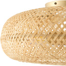 Contract furniture - Woven Rattan Cane Chandelier - www.oroatrade.com