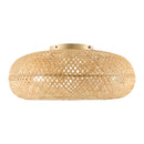 Contract furniture - Woven Rattan Cane Chandelier - www.oroatrade.com