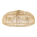Contract furniture - Rattan Cane 4-Light Chandelier - www.oroatrade.com