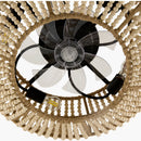 Contract furniture - Wooden Beads 4-Light Chandelier - www.oroatrade.com