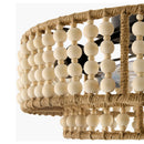 Contract furniture - Wooden Beads 2-Tier Chandelier - www.oroatrade.com