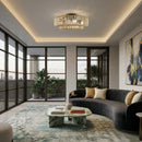 Contract furniture - Wooden Beads 2-Tier Chandelier - www.oroatrade.com
