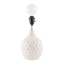 Contract furniture - Woven Seagrass Ceramic Table Lamp (Set of 2) - www.oroatrade.com